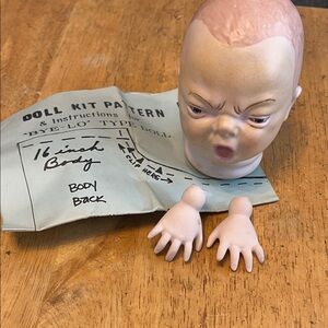 Doll Kit Pattern with Baby Head and Hands